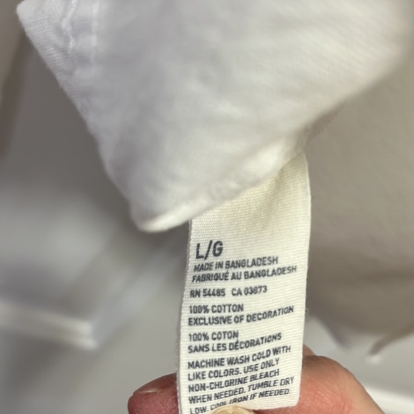 Men’s Casual White Button Down Shirt by American Eagle - Picture 5 of 7